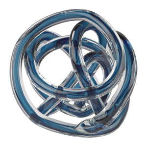 ELK Home - 154-018/S3 - Decorative Accessory - Glass Knot - Navy