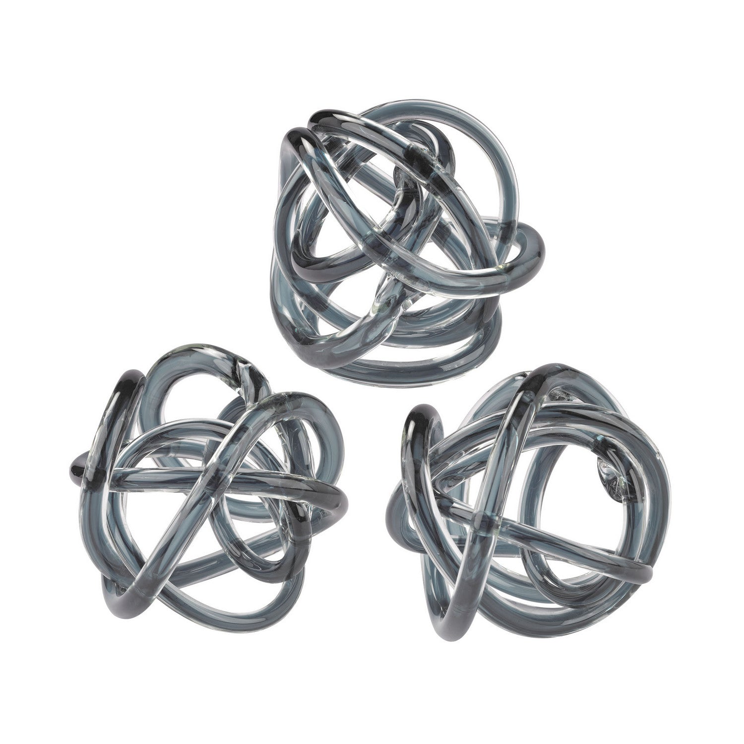 ELK Home - 154-019/S3 - Decorative Accessory - Glass Knot - Gray