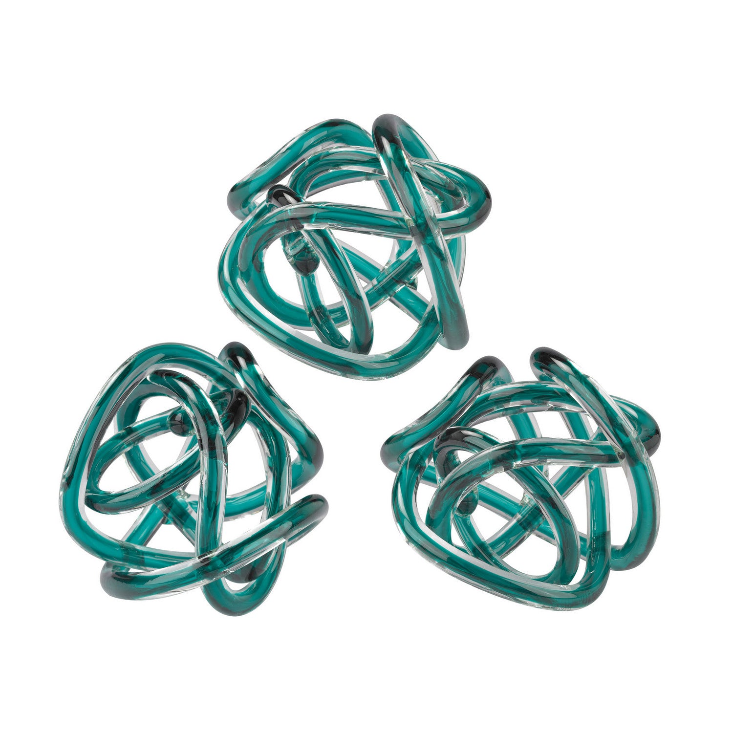 ELK Home - 154-020/S3 - Decorative Accessory - Glass Knot - Aqua