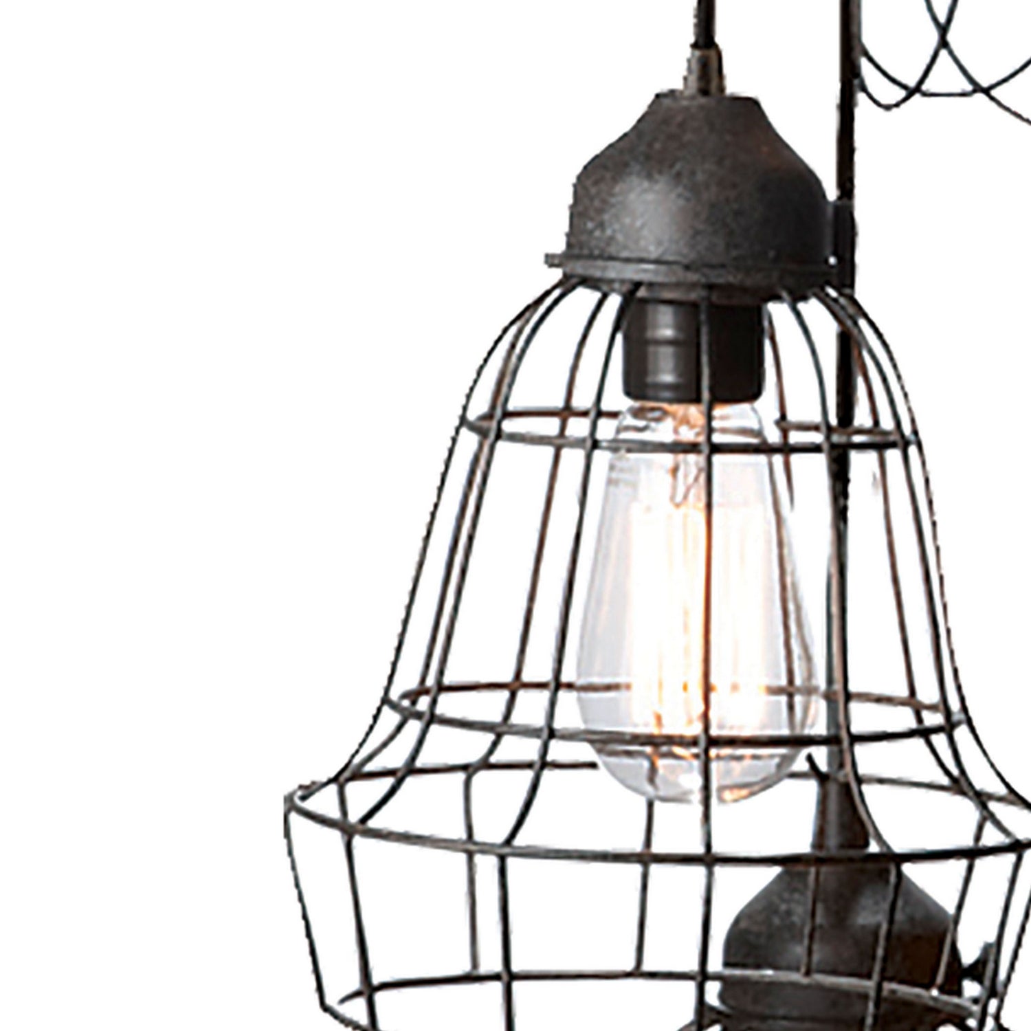 ELK Home - 225031 - Five Light Pendant - Wire - Black