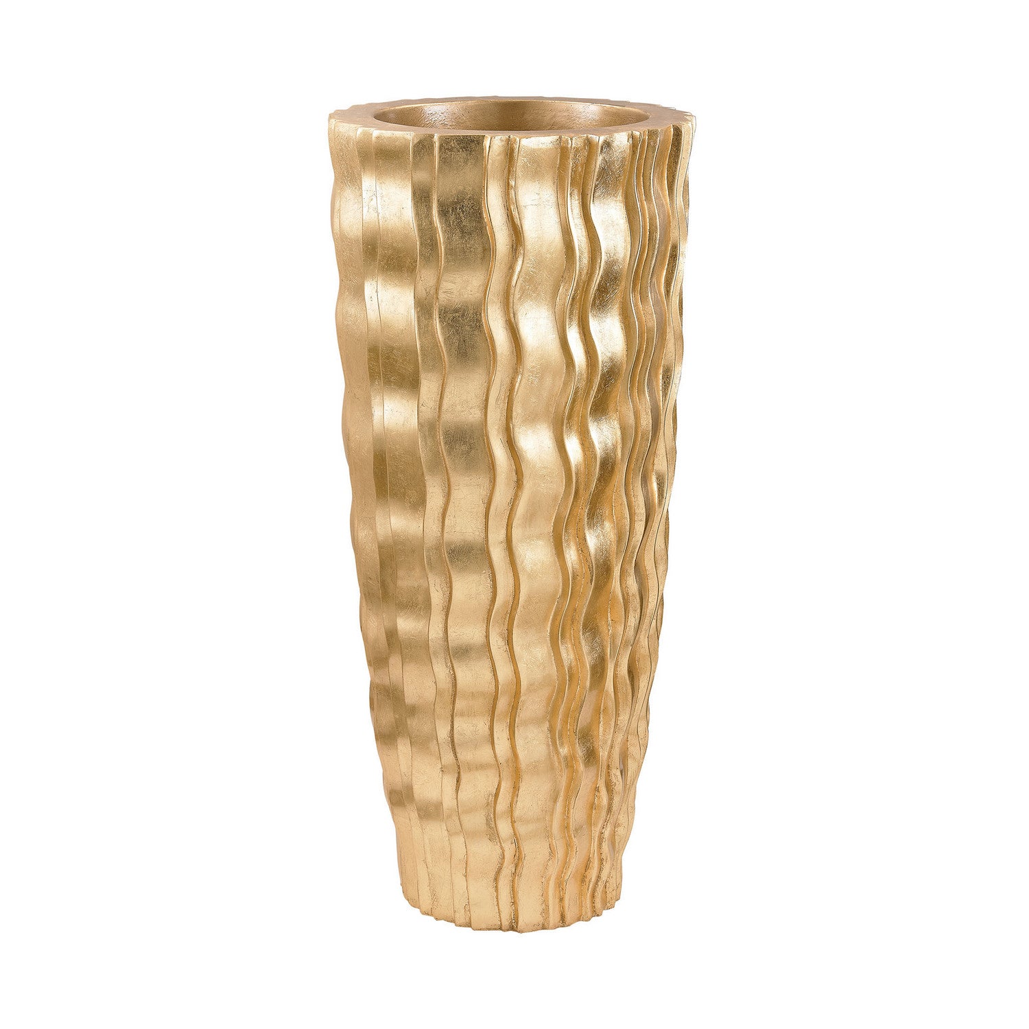 ELK Home - 9166-031 - Vase - Wave - Gold