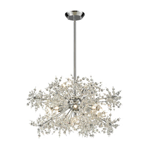 ELK Home - 11894/11 - 11 Light Chandelier - Snowburst - Polished Chrome