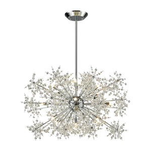 ELK Home - 11895/15 - 15 Light Chandelier - Snowburst - Polished Chrome