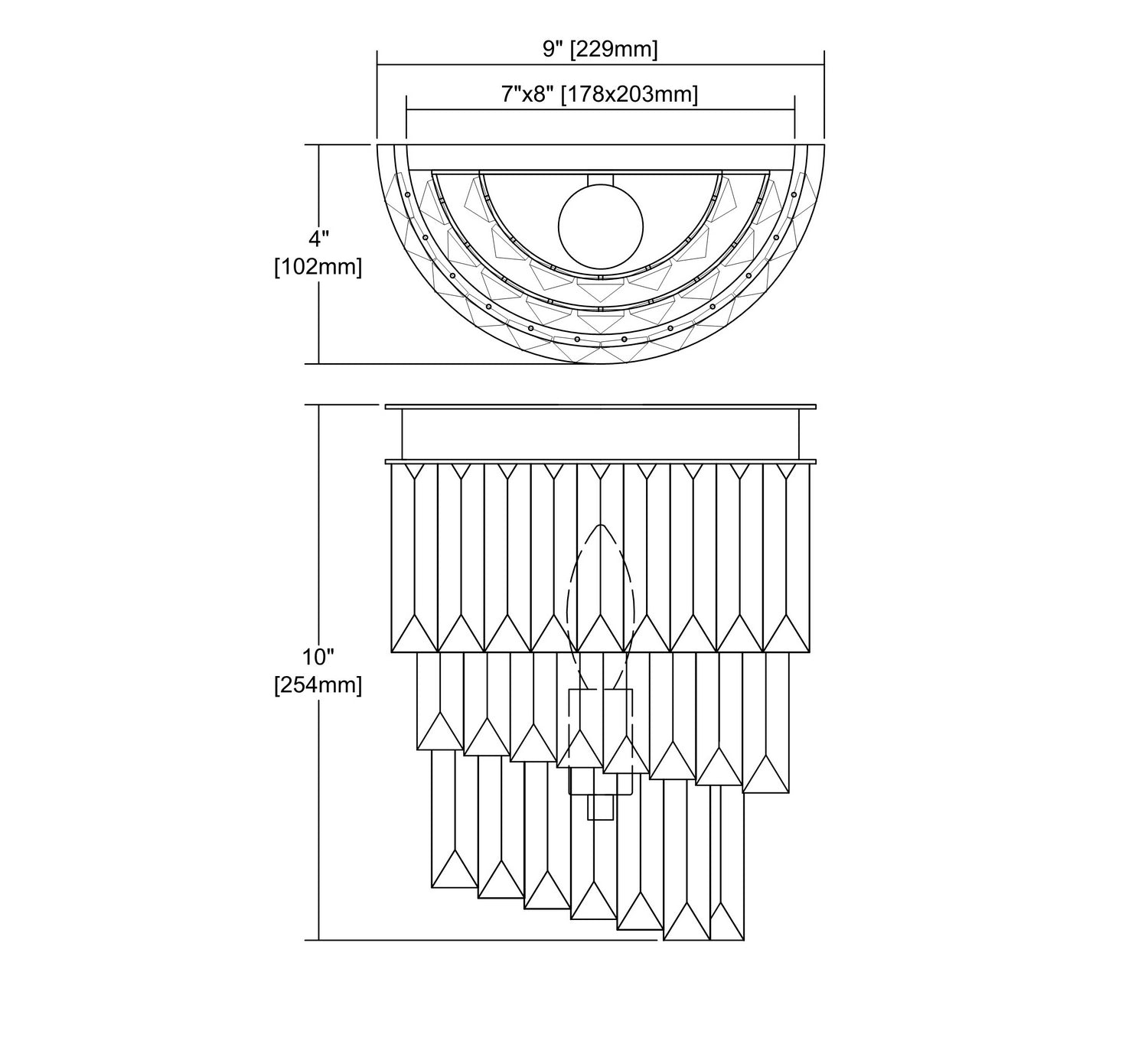 ELK Home - 14215/1-LED - LED Wall Sconce - Palacial - Oil Rubbed Bronze