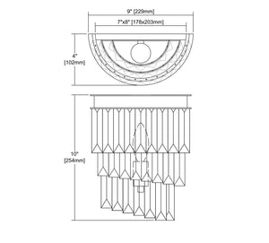 ELK Home - 14215/1-LED - LED Wall Sconce - Palacial - Oil Rubbed Bronze