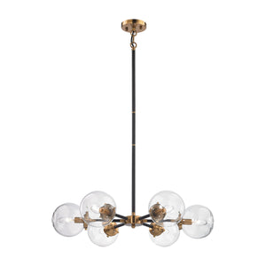 ELK Home - 14432/6 - Six Light Chandelier - Boudreaux - Matte Black