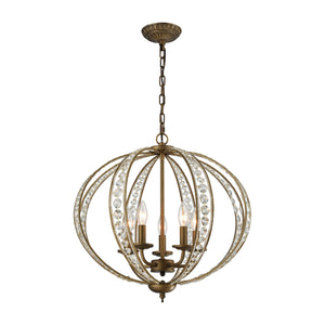 ELK Home - 15965/5 - Five Light Chandelier - Elizabethan - Dark Bronze