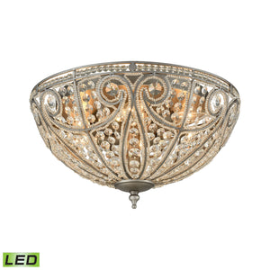 ELK Home - 15994/6-LED - LED Flush Mount - Elizabethan - Weathered Zinc