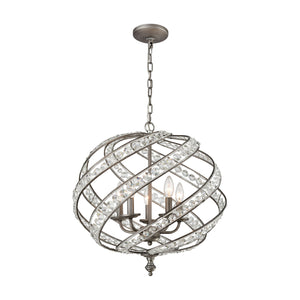 ELK Home - 16253/5 - Five Light Chandelier - Renaissance - Weathered Zinc