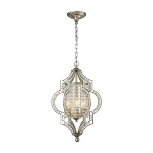 ELK Home - 16270/3 - Three Light Chandelier - Gabrielle - Aged Silver