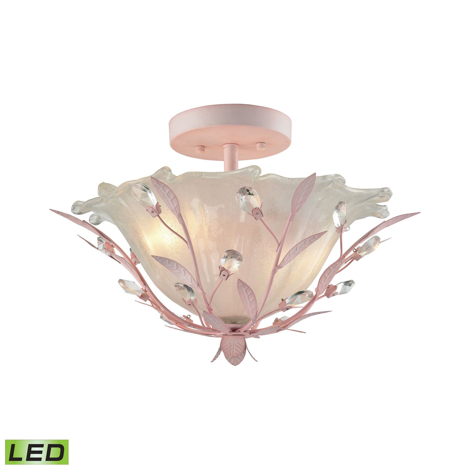 ELK Home - 18151/2-LED - LED Semi Flush Mount - Circeo - Light Pink