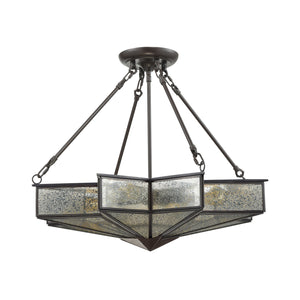 ELK Home - 22014/4 - Four Light Chandelier - Decostar - Oil Rubbed Bronze