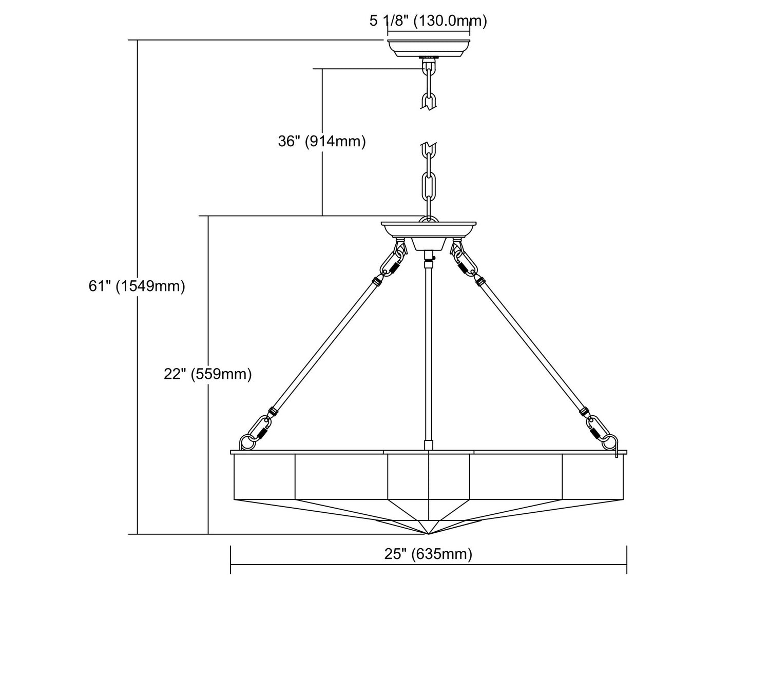 ELK Home - 22014/4 - Four Light Chandelier - Decostar - Oil Rubbed Bronze