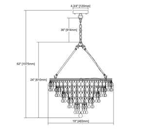 ELK Home - 31271/6 - Six Light Chandelier - Ramira - Oil Rubbed Bronze