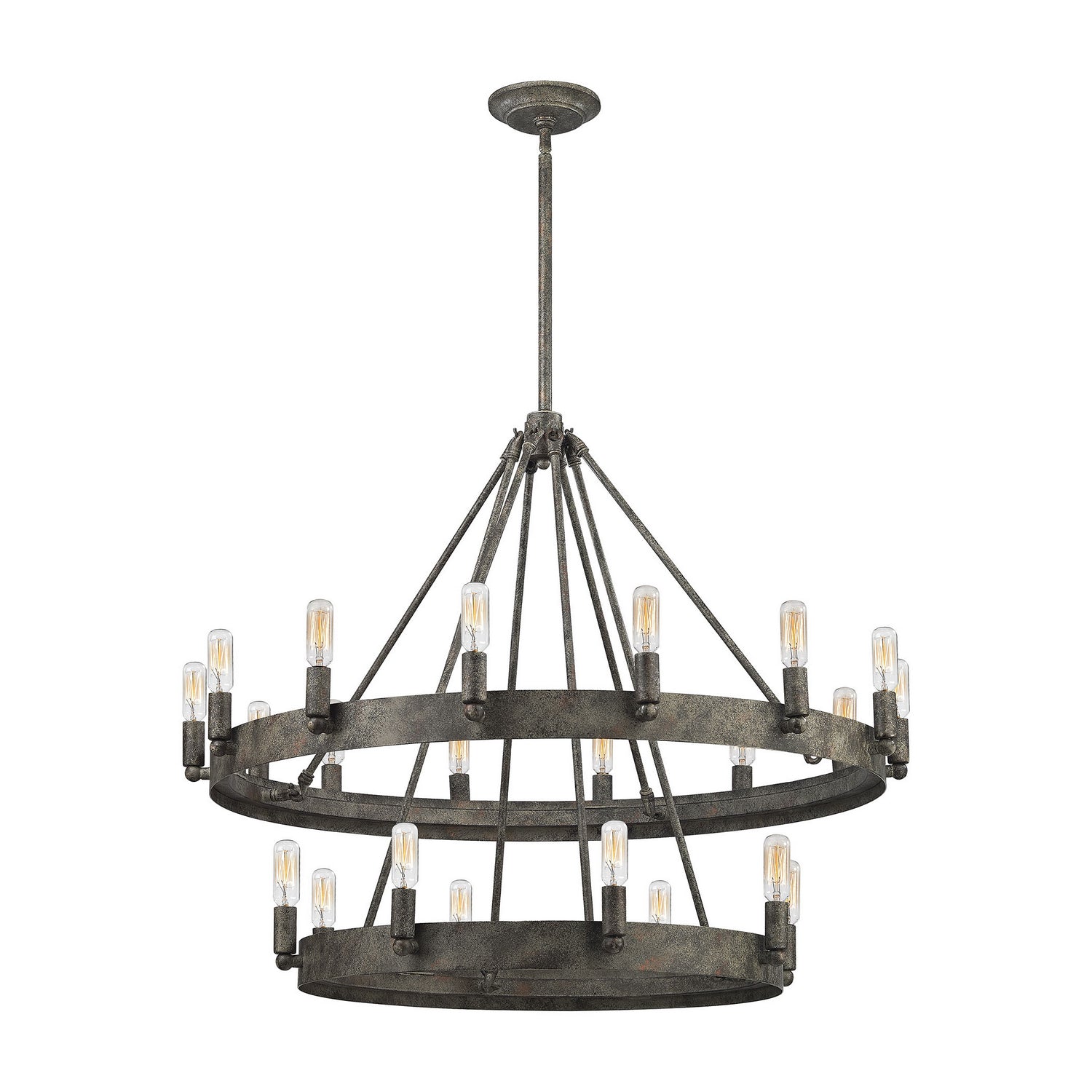 ELK Home - 31823/8+14 - 22 Light Chandelier - Lewisburg - Malted Rust