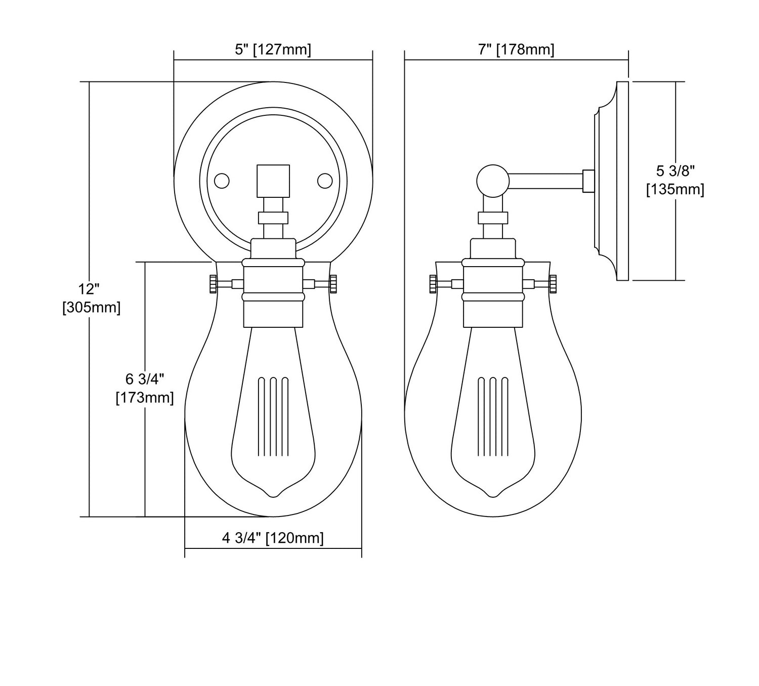 ELK Home - 31930/1 - One Light Wall Sconce - Jaelyn - Oil Rubbed Bronze