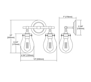 ELK Home - 31931/2 - Two Light Vanity - Jaelyn - Oil Rubbed Bronze