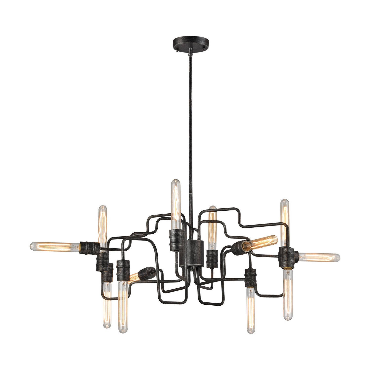 ELK Home - 31992/12 - 12 Light Chandelier - Transit - Silvered Graphite