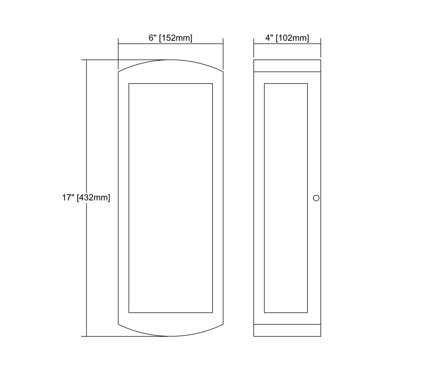 ELK Home - 45171/1 - One Light Outdoor Wall Sconce - Trenton - Blackened Bronze