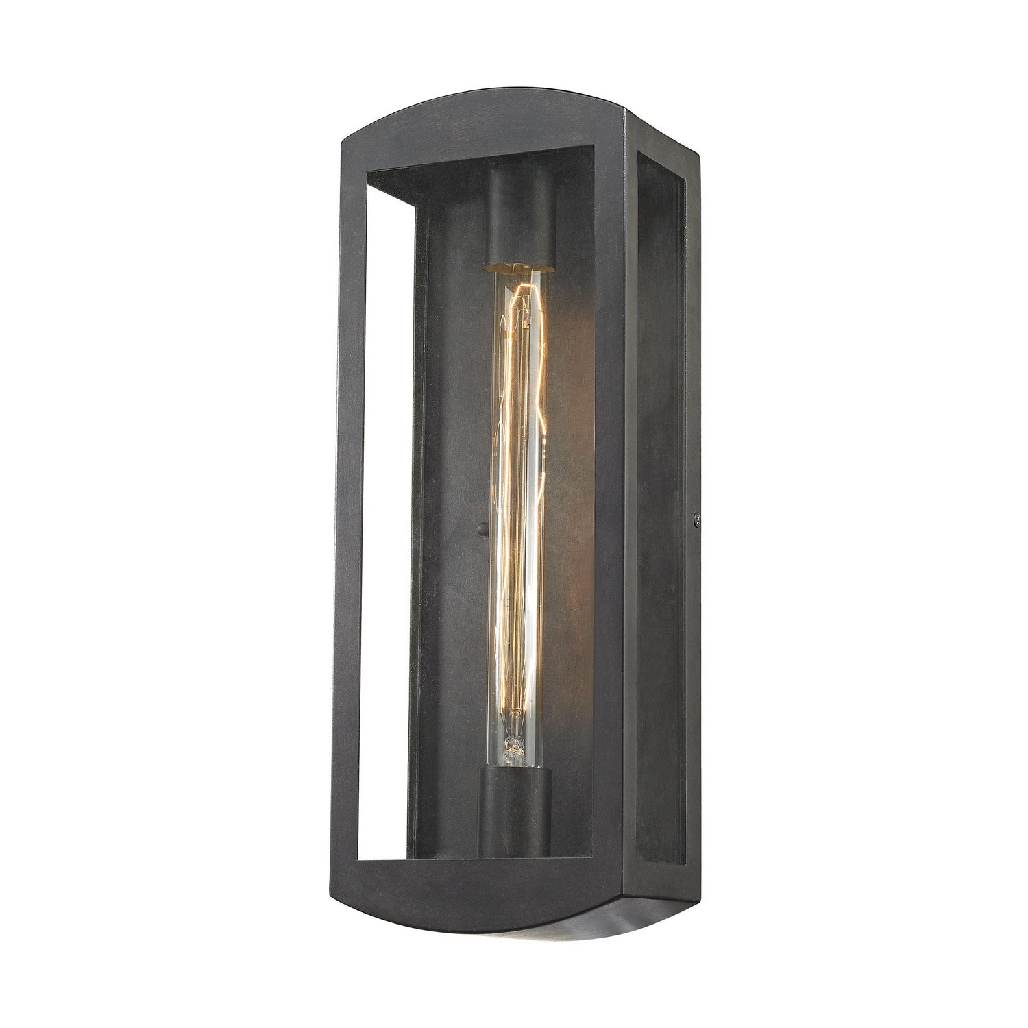 ELK Home - 45171/1 - One Light Outdoor Wall Sconce - Trenton - Blackened Bronze