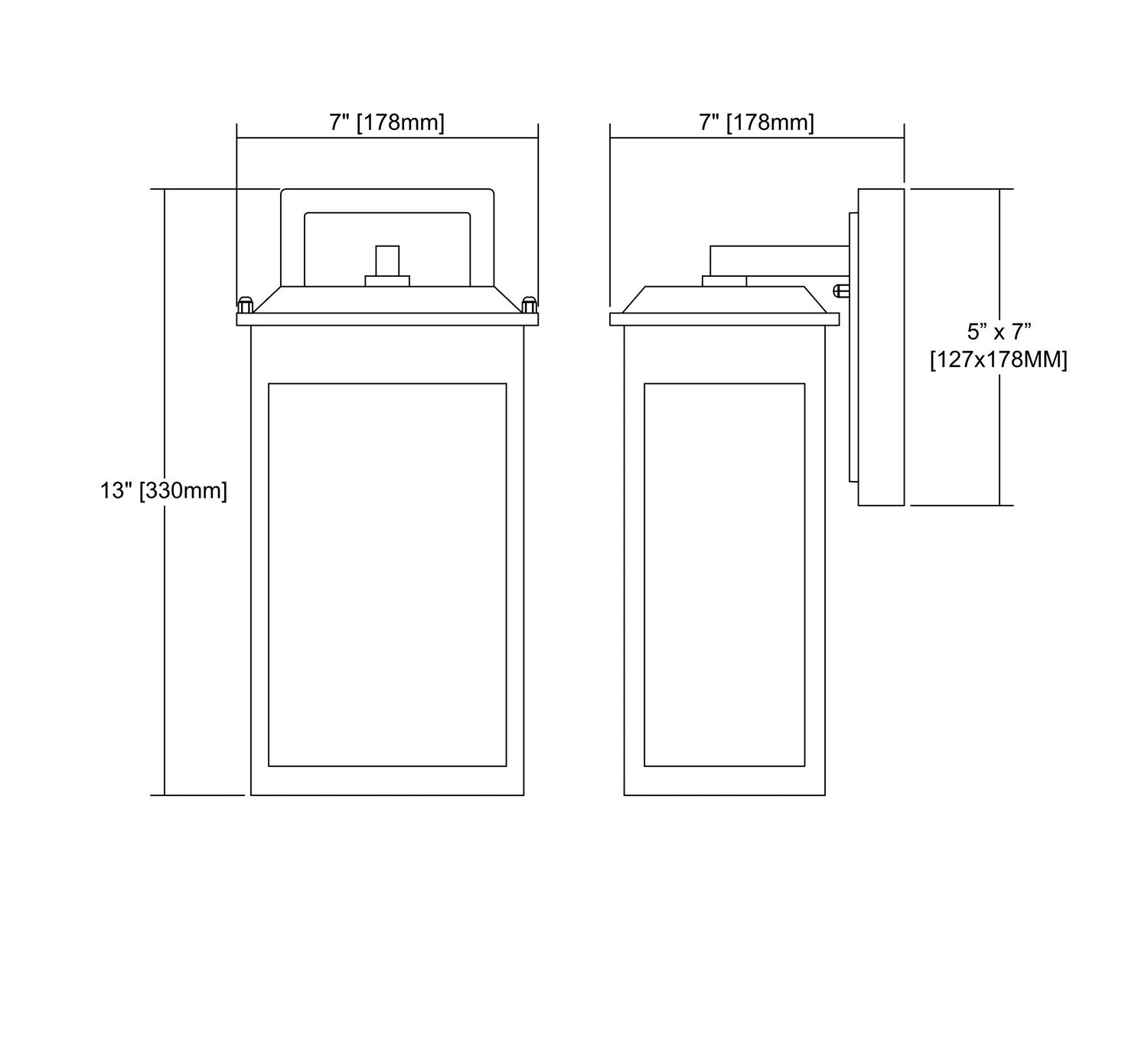 ELK Home - 45200/LED - LED Outdoor Wall Sconce - Newcastle - Textured Matte Black