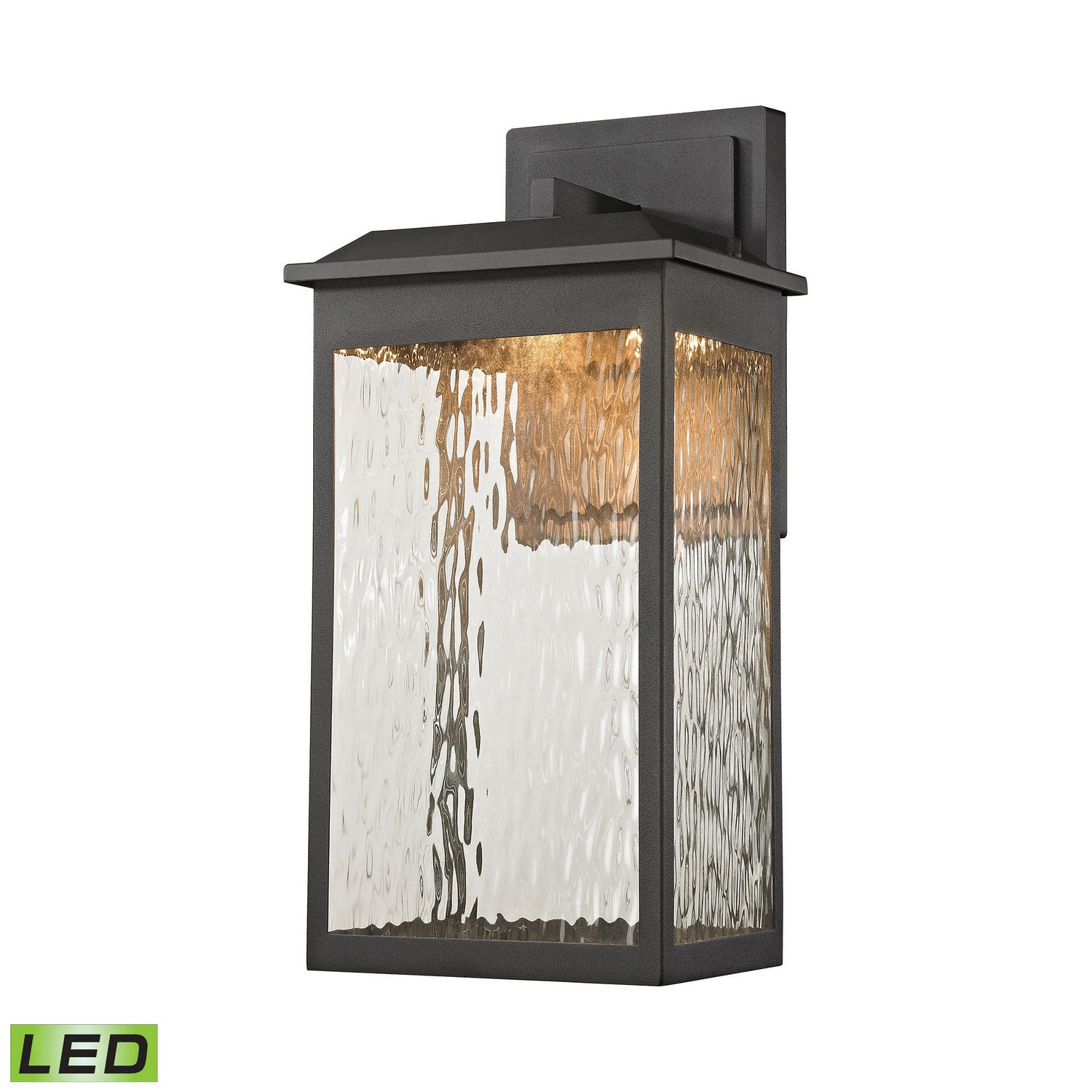 ELK Home - 45201/LED - LED Outdoor Wall Sconce - Newcastle - Textured Matte Black