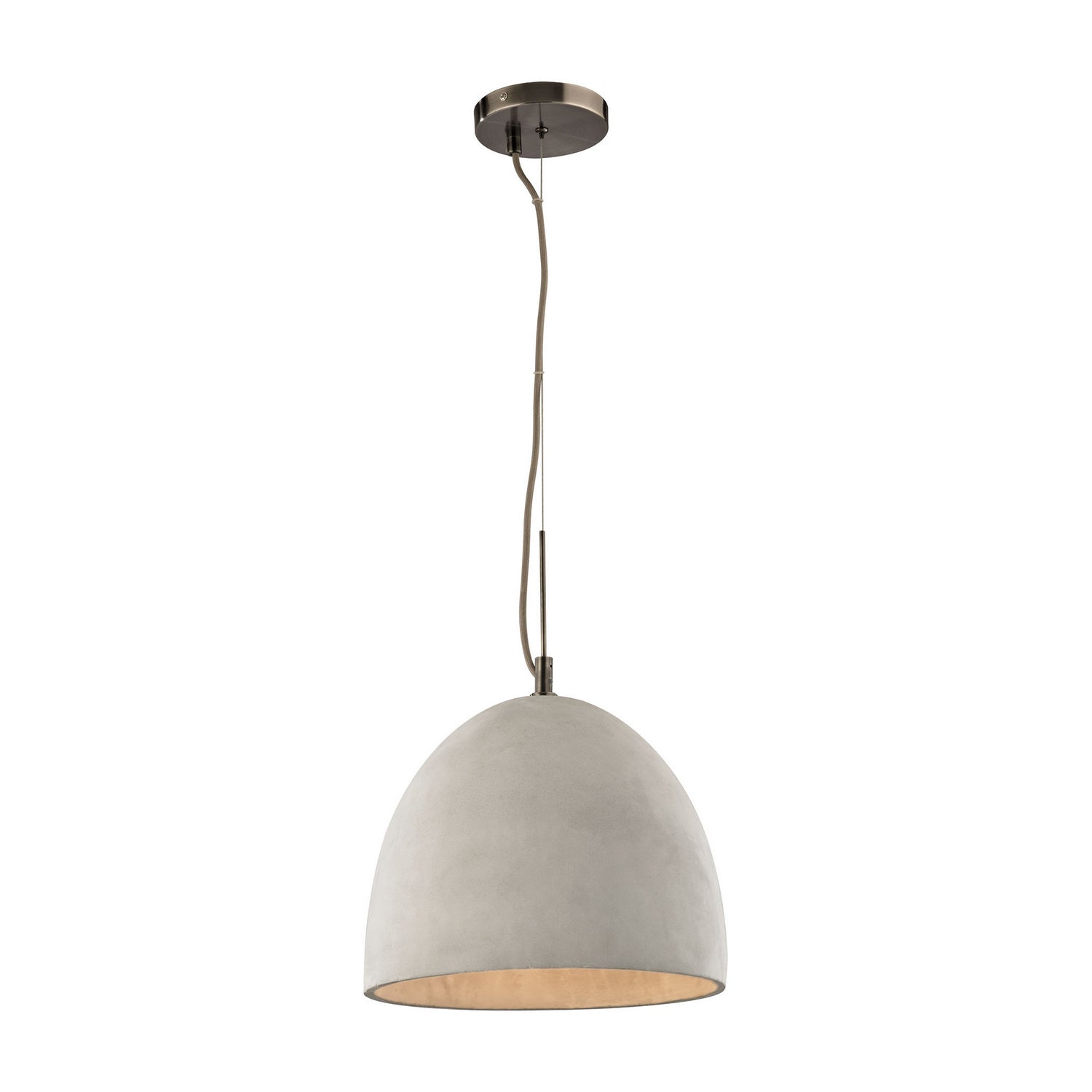 ELK Home - 45334/1 - One Light Mini Pendant - Urban Form - Black Nickel