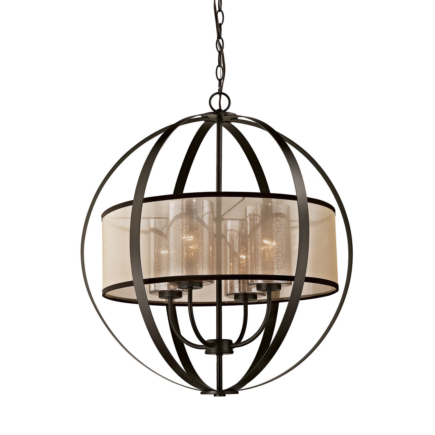 ELK Home - 57029/4 - Four Light Chandelier - Diffusion - Oil Rubbed Bronze