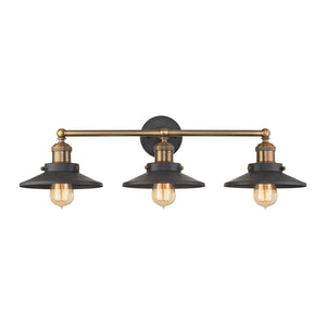 ELK Home - 67182/3 - Three Light Vanity - English Pub - Antique Brass