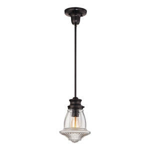 ELK Home - 69139-1 - One Light Mini Pendant - Schoolhouse - Oil Rubbed Bronze