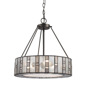 ELK Home - 70212/3 - Three Light Chandelier - Ethan - Tiffany Bronze