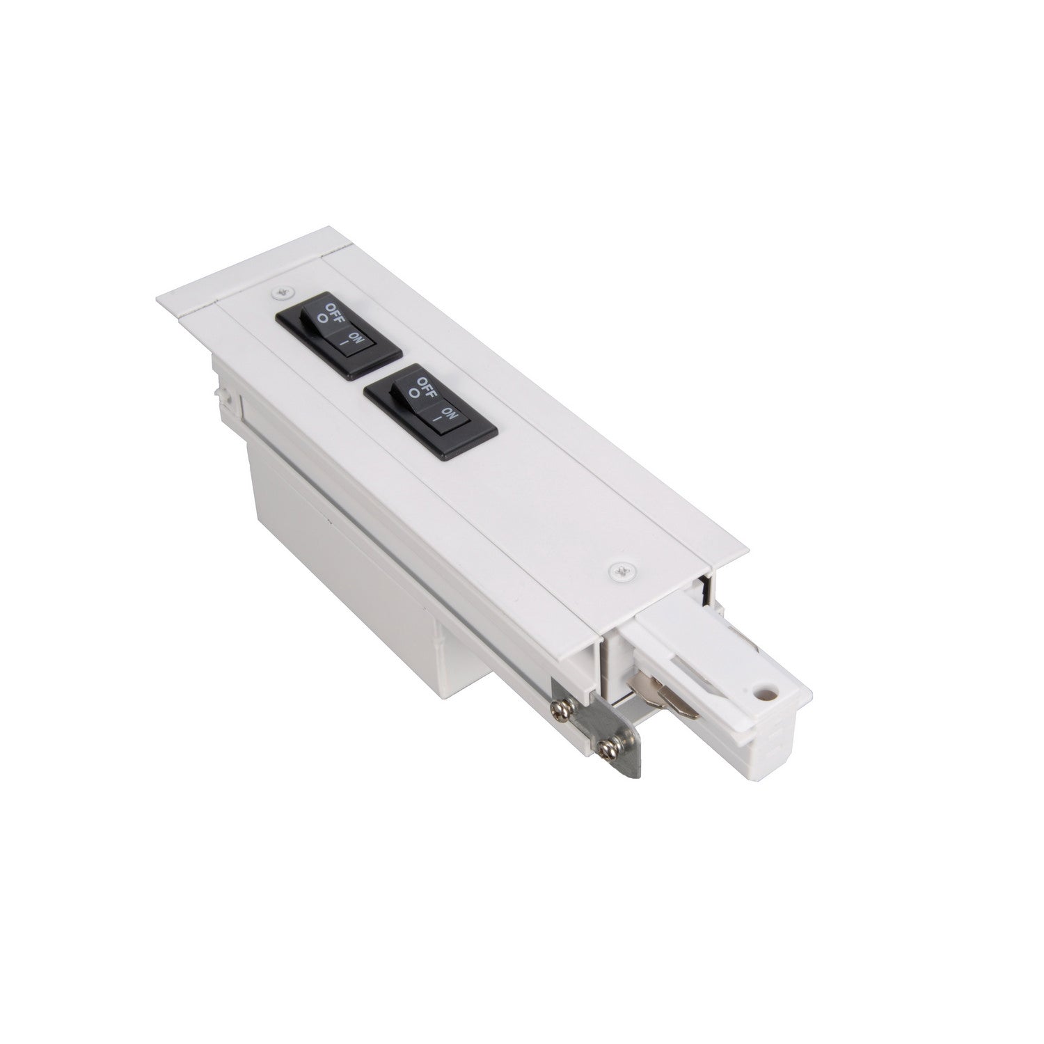 W.A.C. Lighting - WEDR-RT-10A-WT - Live End Connector - W Track - White