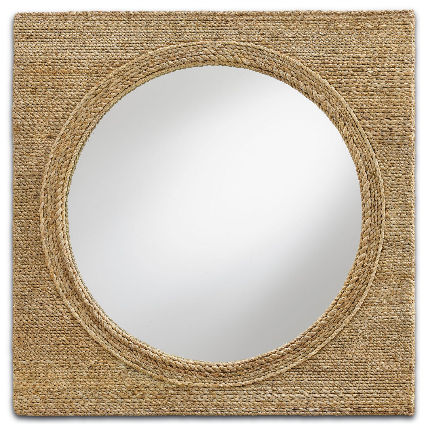 Currey and Company - 1000-0004 - Mirror - Tisbury - Natural/Mirror