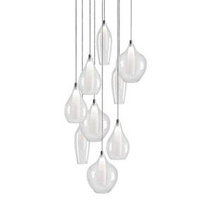 Kuzco Lighting - MP3009 - LED Pendant - Victoria - Chrome