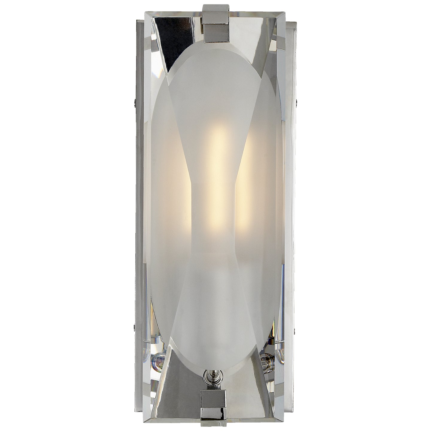 Visual Comfort Signature - KS 2060PN-CG - One Light Bath Sconce - Castle Peak - Polished Nickel