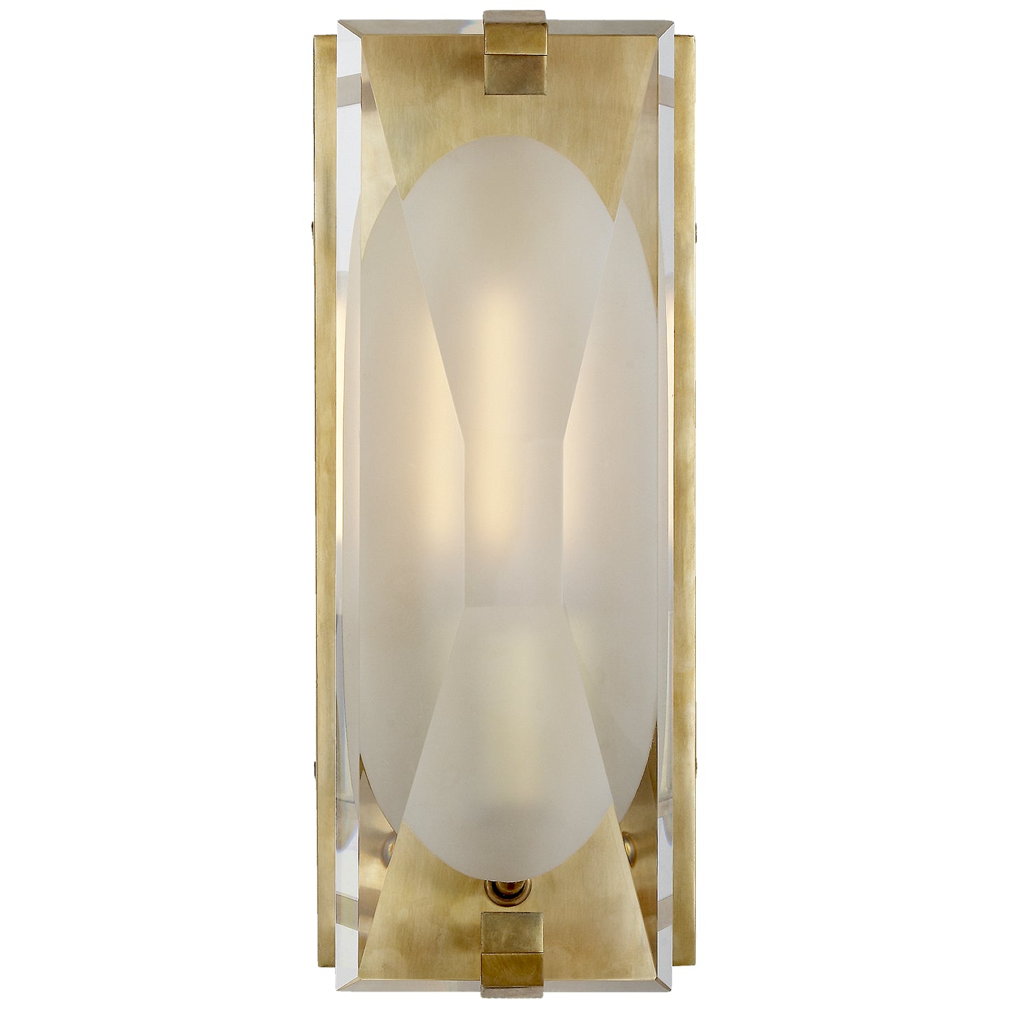 Visual Comfort Signature - KS 2060SB-CG - One Light Bath Sconce - Castle Peak - Soft Brass