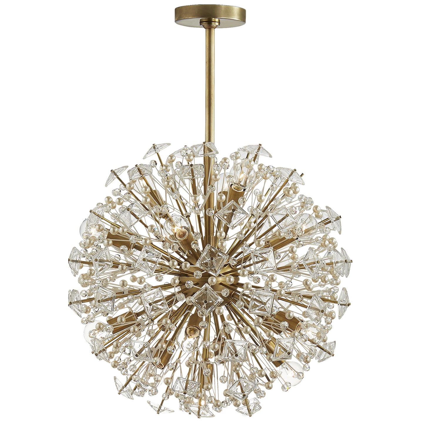 Visual Comfort Signature - KS 5005SB-CG - 17 Light Chandelier - Dickinson - Soft Brass