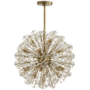 Visual Comfort Signature - KS 5005SB-CG - 17 Light Chandelier - Dickinson - Soft Brass