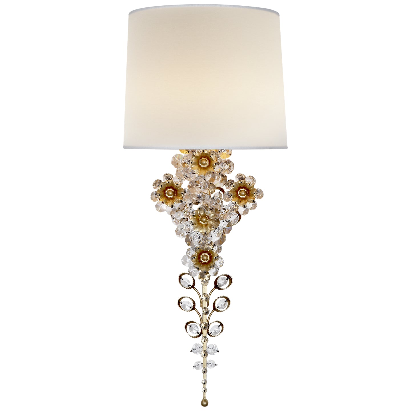 Visual Comfort Signature - ARN 2226G-L - One Light Wall Sconce - Claret - Gild