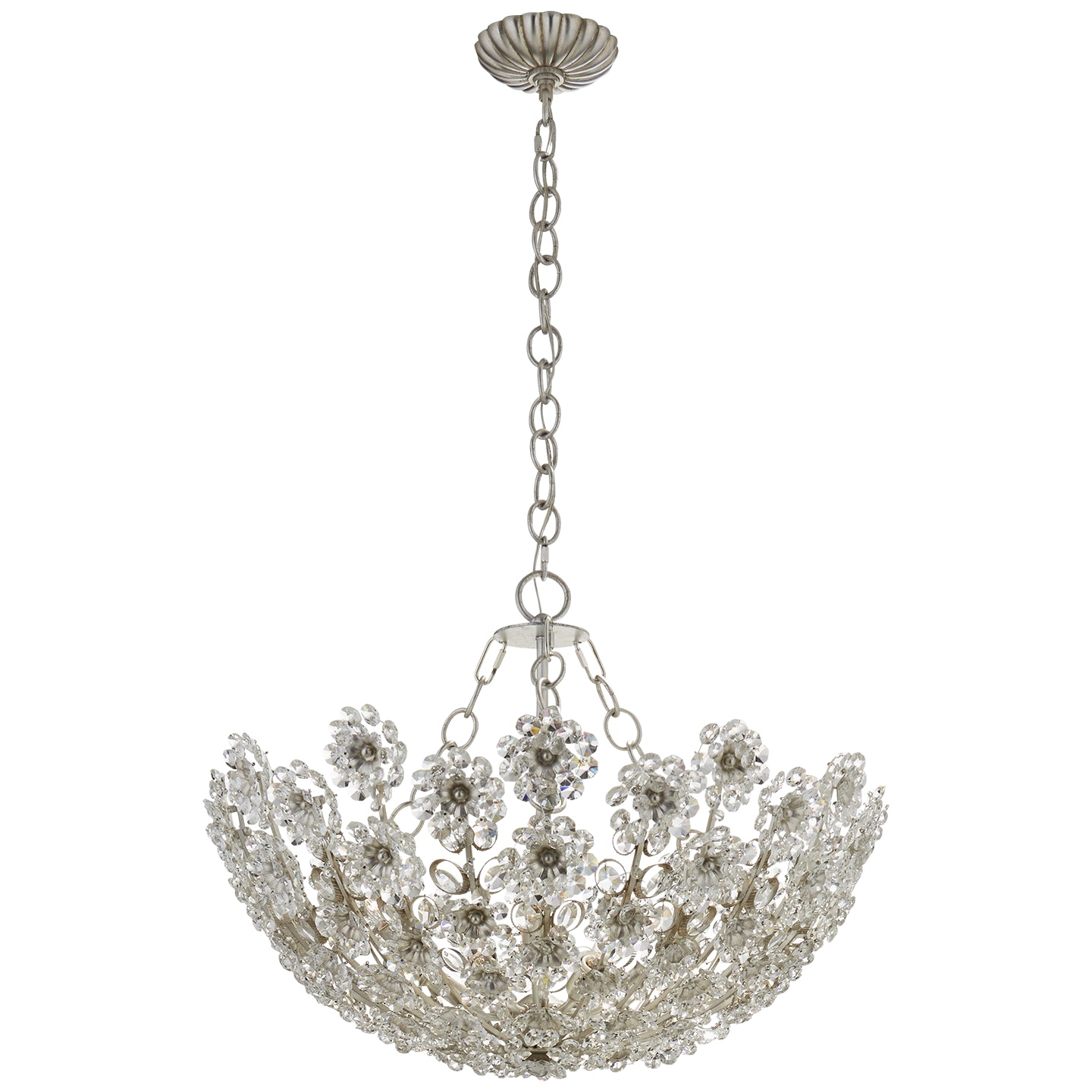 Visual Comfort Signature - ARN 5220BSL-CG - 12 Light Chandelier - Claret - Burnished Silver Leaf