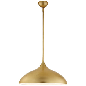 Visual Comfort Signature - ARN 5352G - One Light Pendant - Agnes - Gild