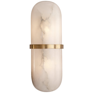 Visual Comfort Signature - KW 2012AB-ALB - LED Wall Sconce - Melange - Antique-Burnished Brass