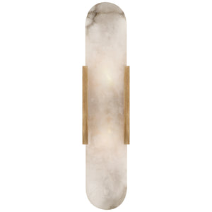 Visual Comfort Signature - KW 2013AB-ALB - LED Wall Sconce - Melange - Antique-Burnished Brass