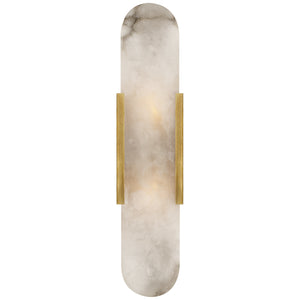 Visual Comfort Signature - KW 2013AB-ALB - LED Wall Sconce - Melange - Antique-Burnished Brass