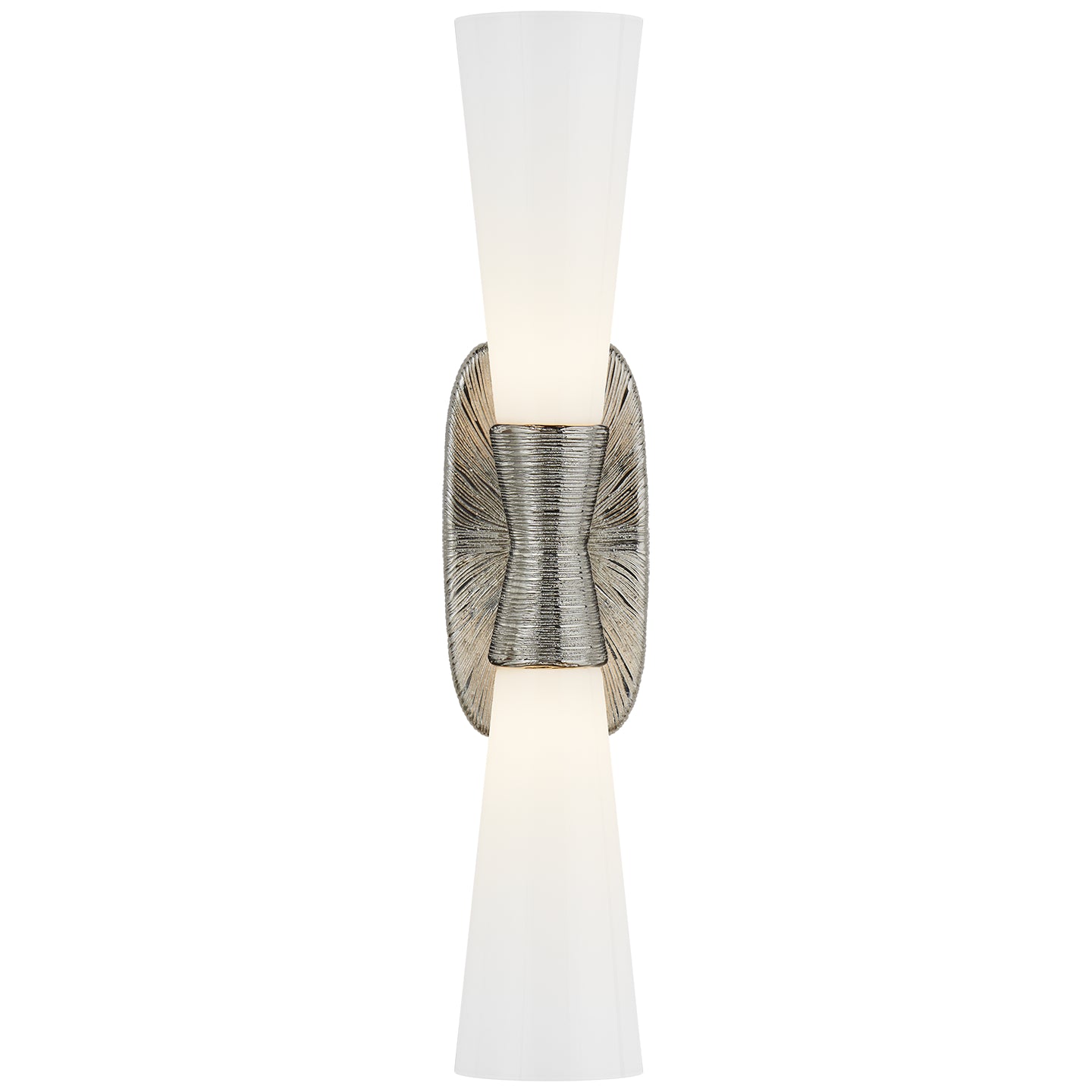 Visual Comfort Signature - KW 2048PN-WG - Two Light Bath Sconce - Utopia - Polished Nickel