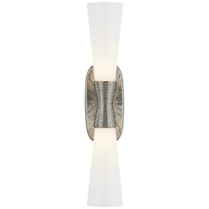 Visual Comfort Signature - KW 2048PN-WG - Two Light Bath Sconce - Utopia - Polished Nickel