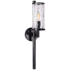 Visual Comfort Signature - KW 2200BZ-CRG - One Light Wall Sconce - Liaison - Bronze