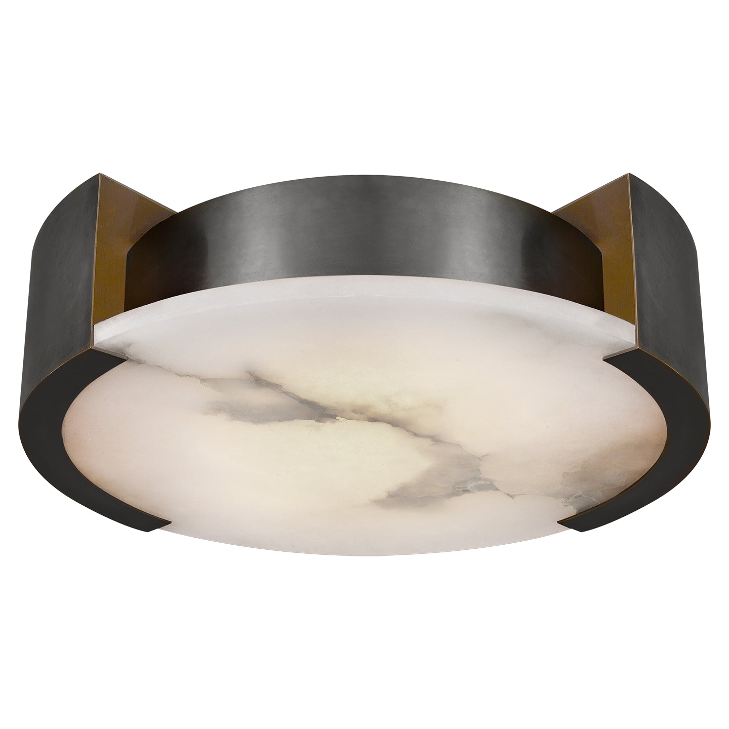 Visual Comfort Signature - KW 4013BZ - LED Flush Mount - Melange - Bronze