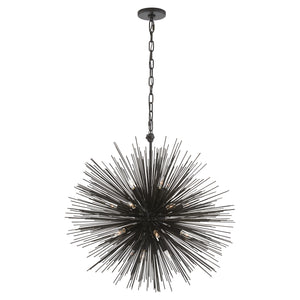 Visual Comfort Signature - KW 5071AI - 20 Light Chandelier - Strada - Aged Iron