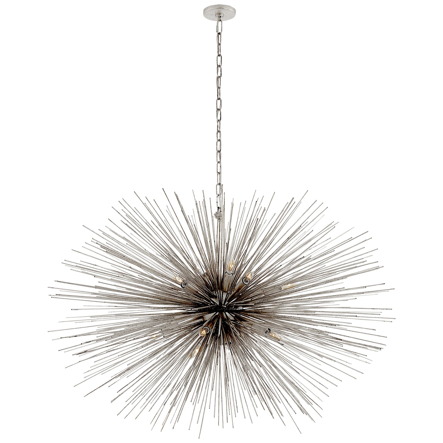 Visual Comfort Signature - KW 5075BSL - 20 Light Chandelier - Strada - Burnished Silver Leaf